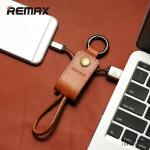Кабель USB REMAX Western (RC-034i) для iPhone Lightning (0.3m) brown