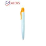 Ручка шариковая №8 автомат 0,7 мм, стержень синий, корпус нежный микс 1/60