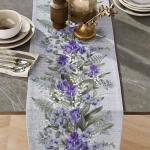 Дорожка столовая "Даваллия" 45*150 см хлопок 100%