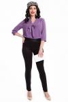 Блуза "Правила успеха" (лаванда) Б2032