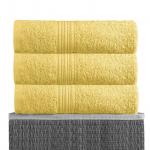 Лимонная 180х210 Простыня Махровая BAYRAMALY