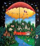 Деревянный пазл DAVICI 7-01-45-280 День и ночь