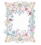 Скатерть диагональ 145х180 "Mia Cara" Камелия 30262 вид 3 (цифровая печать)