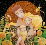 Деревянный пазл DAVICI 7-04-12-240 Золотое солнце