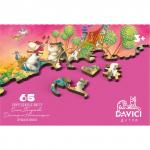 Деревянный пазл DAVICI 7-71-10-065 Дружба на полянке
