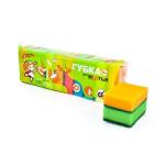 Губка для посуды Золушка 10шт. 80*55*25мм