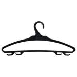 Вешалка-плечики для верхней одежды 52-54 Go safe черный