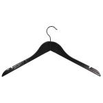 Вешалка деревянная без перекладины, изогнутая, цвет Эбеновое дерево. Р. 52-54