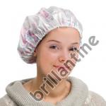 Brillantine Шапочка для душа сатин, цветная размер 26*26см (201-112)