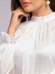 Блузка белая с пышными рукавами