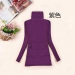 Водолазка с высоким воротом.