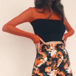 Водолазка укороченная WT0446