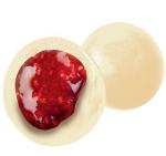 Драже Клубника в белой шок. глазури