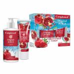 Жен Тимекс Набор №1492 Compliment Original Juice Гранат (Мыло жидкое для рук+Крем для рук)