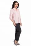 Блуза "Правила успеха" (клубничный крем) Б2044