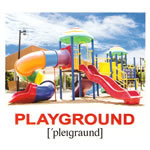 Английские карточки "Город"