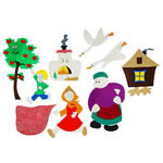 Липучки "Гуси-лебеди"