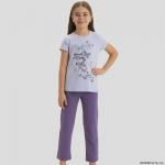 Комплект для девочки с коротким рукавом