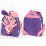 Рюкзак детский Silver Top-1041 Кроха прост спинка/зайка,  фиолетовый 235590