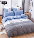 КПБ ALANNA Двухцветный на резинке по кругу ALADR056