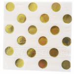 Салфетки Золото, 33*33 см, 6 шт. #1502-3082