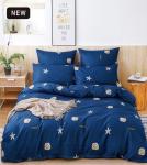 КПБ ALANNA Двухцветный на резинке по кругу ALADR049