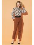 Брюки 0448 рыжий, DiLiaFashion