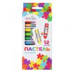 Clip Studio Восковые карандаши "Пастель масляная", 12 цветов, в картонной коробке