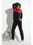 Спортивный костюм 1094-1 красный/черный, Avanti Erika