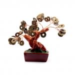 Дерево счастья SEW26-5 Денежное c монетами d-2см h-16см L-12см Китай