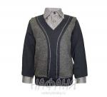 Детская рубашка-джемпер