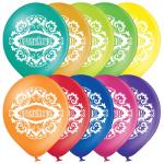 Набор воздушных шаров BL 14 Шар с 2-х сторонний рисунок. Котлыйбыз металлик 5 шт. 53052