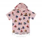 Детская рубашка с капюшоном