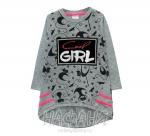 Детская трикотажная платье-туника