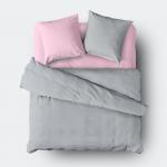 Комплект постельного белья 2.0 перкаль Унисон (70х70) рис. 86061-13/86066-3 Rocher активное крашение