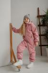 *Комбинезон демисезон MiniDino рядом Пудра