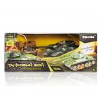 **Mioshi Army Танк р/у "Танковый Бой: ZTZ-96A" (23 см, и/к лучи, 1:32, повор. башни, эффекты, свет/звук, аккум., 40 МГц, зел.-беж.)