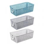 VETTA Блок для хранения мелочей Корзина, 20x11x7  см, пластик, 3 цвета