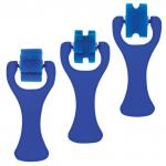 Валики для рисования JOVI (Испания), НАБОР 3 шт., фигурные, ширина 2,5 см, европодвес, 812