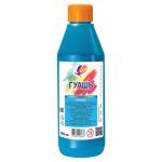 Гуашь художественная  1 шт. ЛУЧ "Классика", 500 мл, голубая, пластик. бутылка, дозатор, 19С1303-08