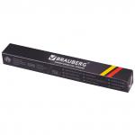 Ручка подарочная шариковая BRAUBERG Cayman Black, корп.черный, узел 1мм, линия 0,7мм,синяя,141410