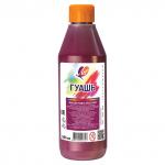 Гуашь художественная  1 шт. ЛУЧ "Классика", 500 мл, фиолетово-красная,пласт.бутылка,дозат,19С1301-08