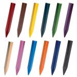 Восковые мелки JOVI (Испания), 12 цв., трехгранные, картонная коробка, 973/12