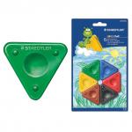 Восковые мелки STAEDTLER (Германия) Noris Club,  6 цв., треугольные, блистер, 2230 BK6