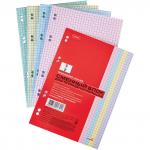 Сменный блок к тетради на кольцах А5 200л. HATBER, (4 цвета по 50 л.), 200СБ5ЦВ1(Т16442)