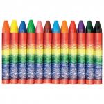 Восковые мелки ЛУЧ Фантазия, 12 цв, на масл. основе, картон. упак. с европодвесом, 25 с1520-08