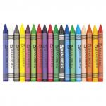 Восковые карандаши BRAUBERG "АКАДЕМИЯ", НАБОР 18 цв.,227284