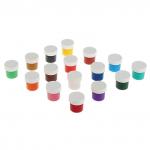 Гуашь KOH-I-NOOR 16 цветов по 25 мл, без кисти, картонная упаковка, FG-KIN-216