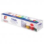 Гуашь ЛУЧ Классика,  6 цветов по 20 мл, блок-тара, без кисти, картонная упаковка, 21 с1375-08