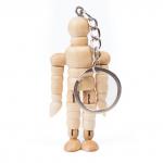 Брелок для ключей "Манекен человека" BRAUBERG ART CLASSIC, дерево, высота 7 см., 191295
